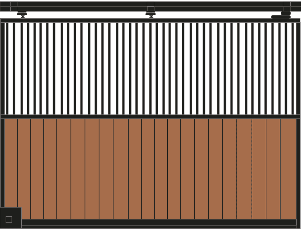 Zijwand uitschuifbaar