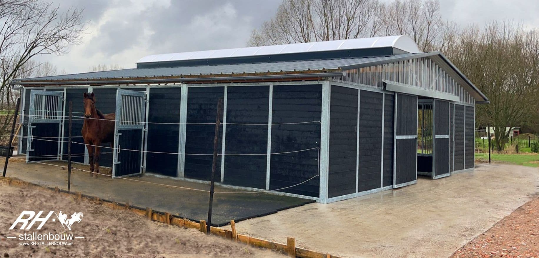 Systeemstal met een lichtstraat te Temse - afbeelding 4