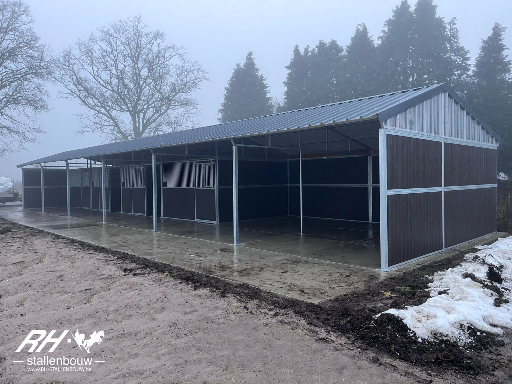 buitenstallen Model Texas met grote opslagplaats - afbeelding 3