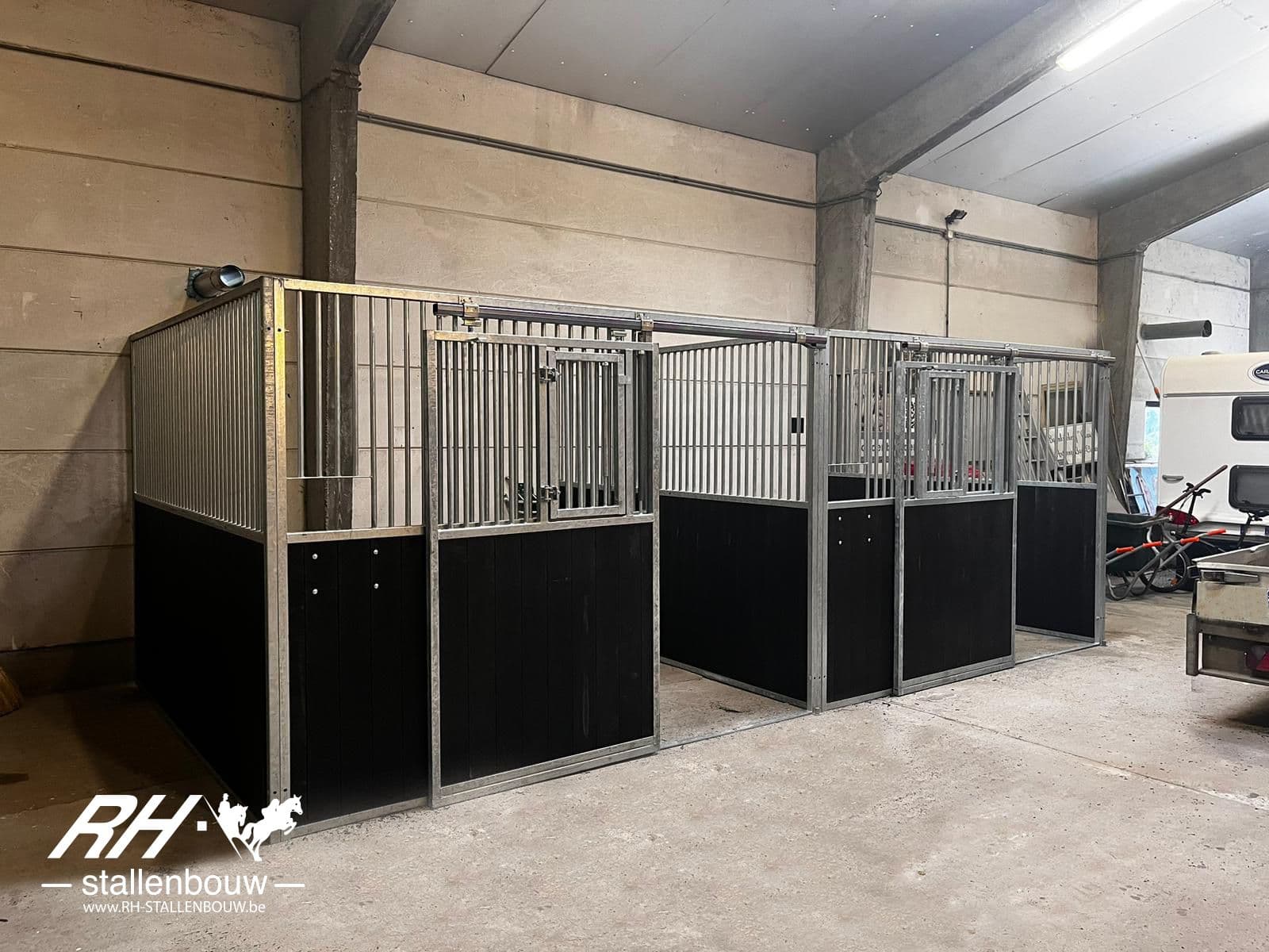 Voorwanden RH en zijwanden half tralies  - afbeelding 1